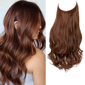 Extensions capillaires Halo Auburn Foncé