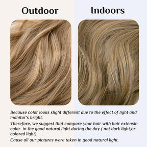 Extensions capillaires Halo Blonds Bruns