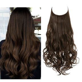 Extensions de cheveux Halo châtain cendré