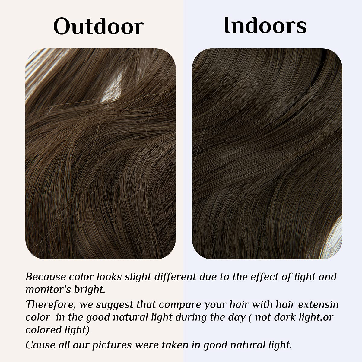 Extensions de cheveux Halo châtain cendré