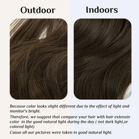 Extensions de cheveux Halo châtain cendré