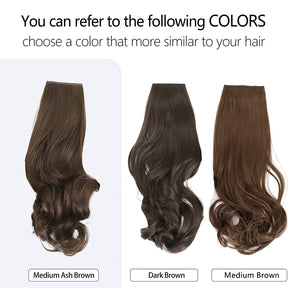 Extensions de cheveux Halo châtain cendré