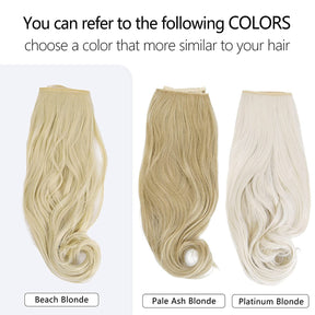 Extensions capillaires auréole blond plage